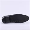 Tommy Bowe Toe Cap Dress Shoe - Black Leather